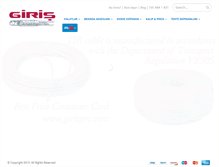 Tablet Screenshot of girispvc.com